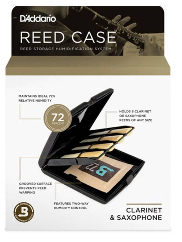 D'Addario Single Reed Storage Case - Clarinet & Saxophone