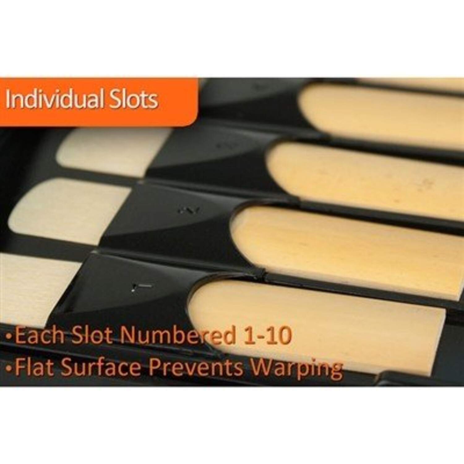 Protec A251 Alto/ Tenor Sax Reed Case Opaque Black - Image 3