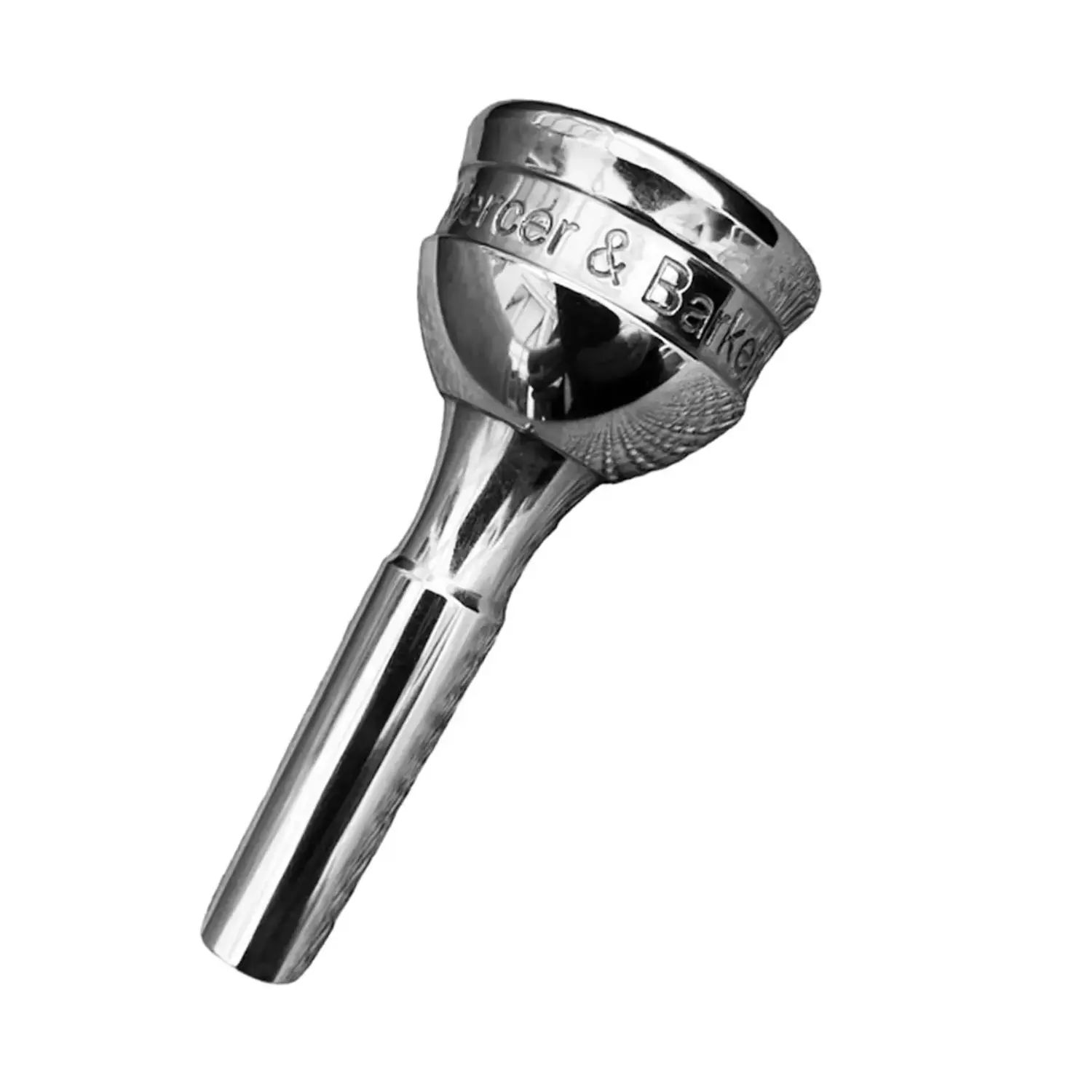 Mercer & Barker Tenor Horn Mouthpiece Silver Plate