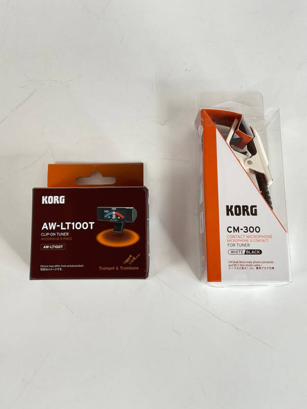Lot 1 Korg Tuner and Microphone, ( SOLD AS IS) [37467]