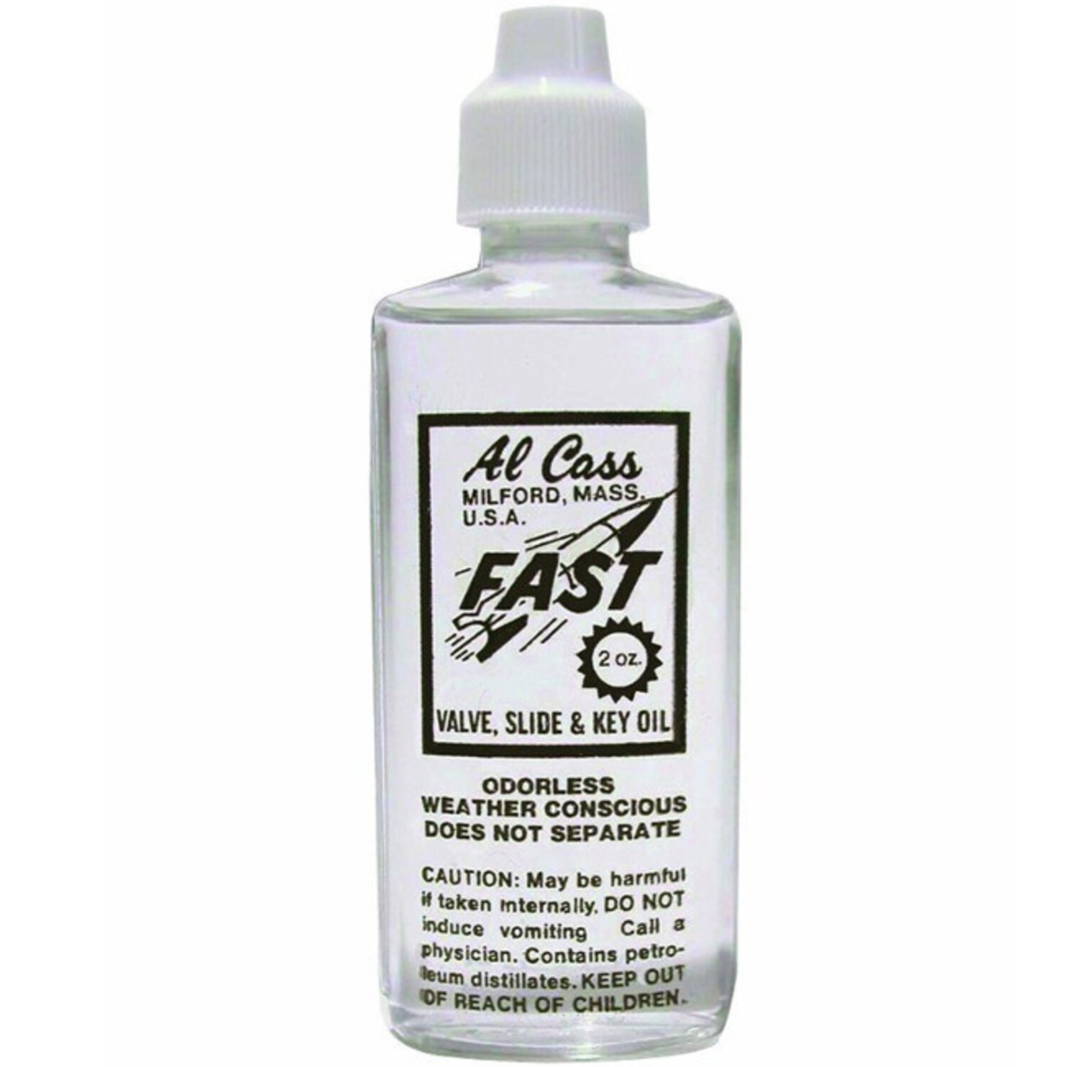 Al Cass Valve Oil, 2.0 fluid Oz.