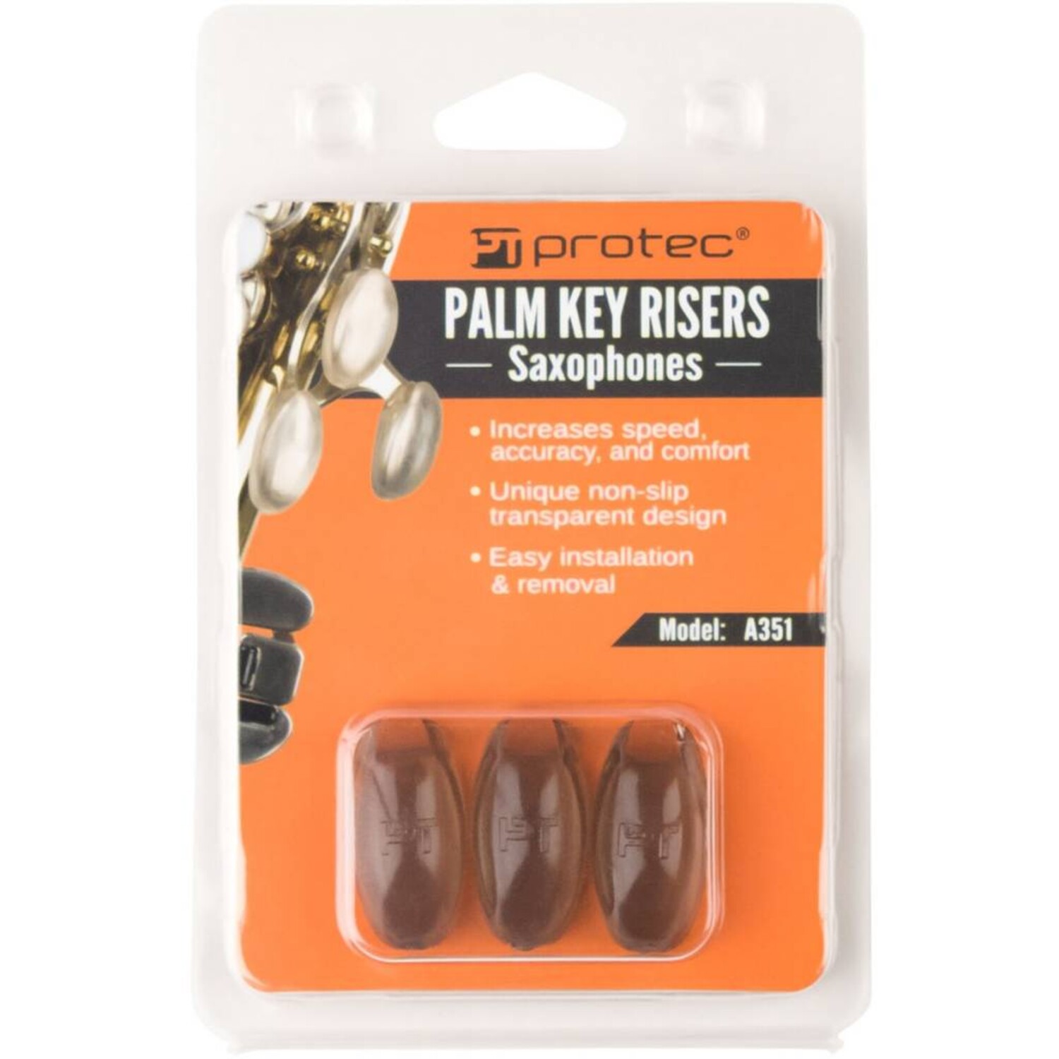 Protec A351 Saxophone Palm Key Risers