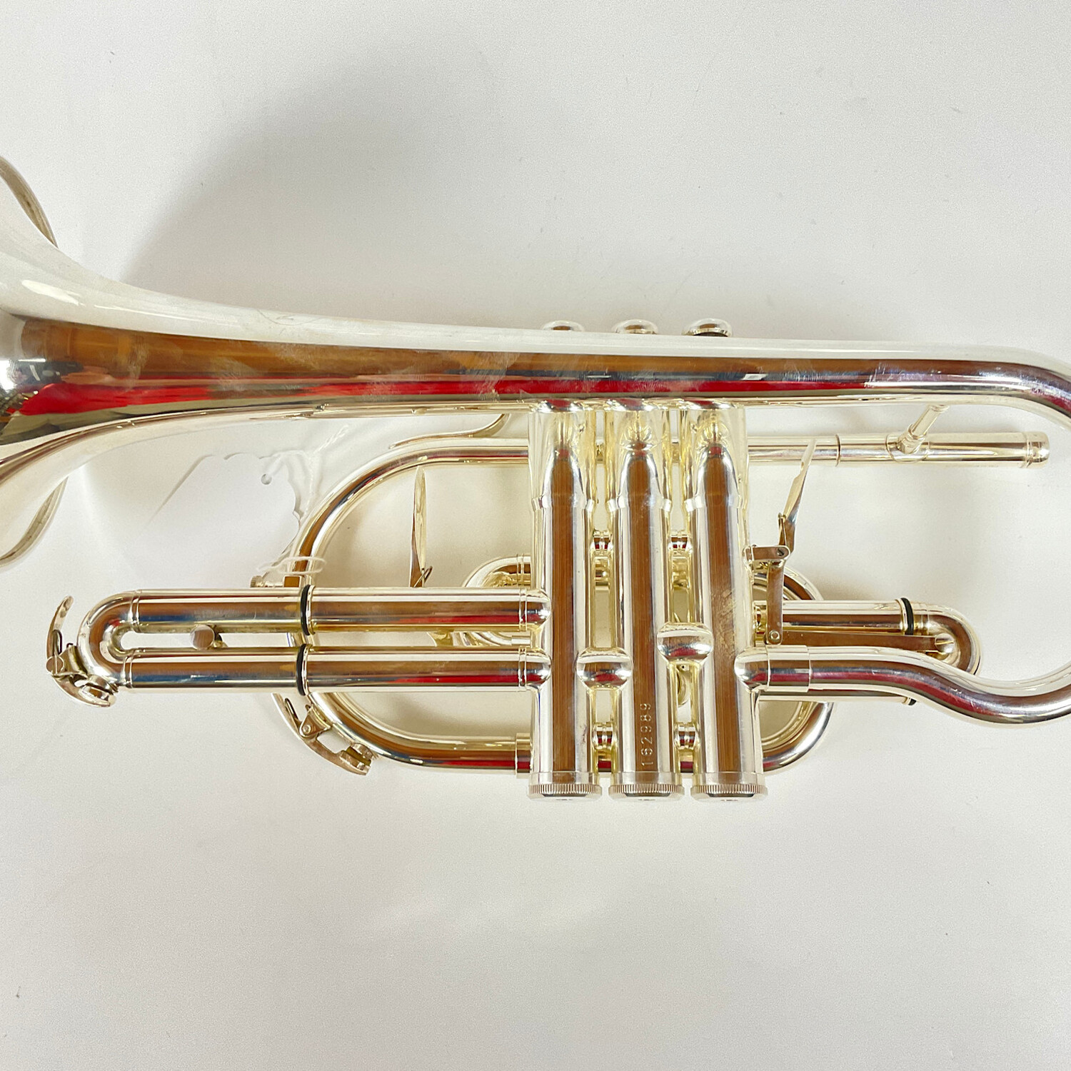 Used Besson Sovereign BE928G-2 Bb Cornet (SN: 16000934) - Image 3