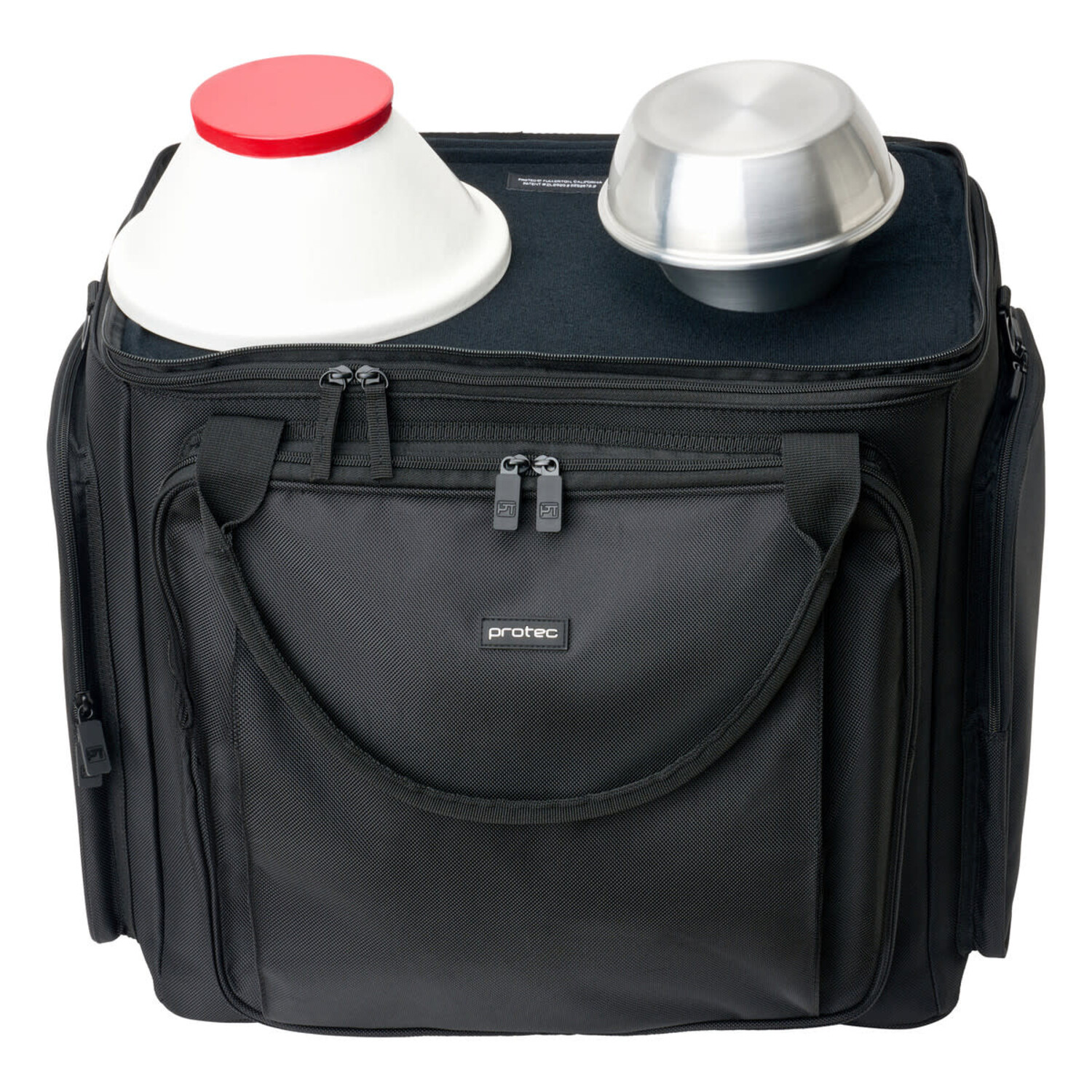 Protec M412 Bass Trombone Double Mute Bag, Modular Wall & Mute Holder - Image 2