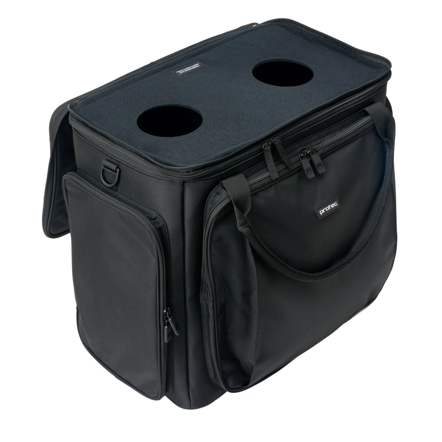 Protec M412 Bass Trombone Double Mute Bag, Modular Wall & Mute Holder - Image 4