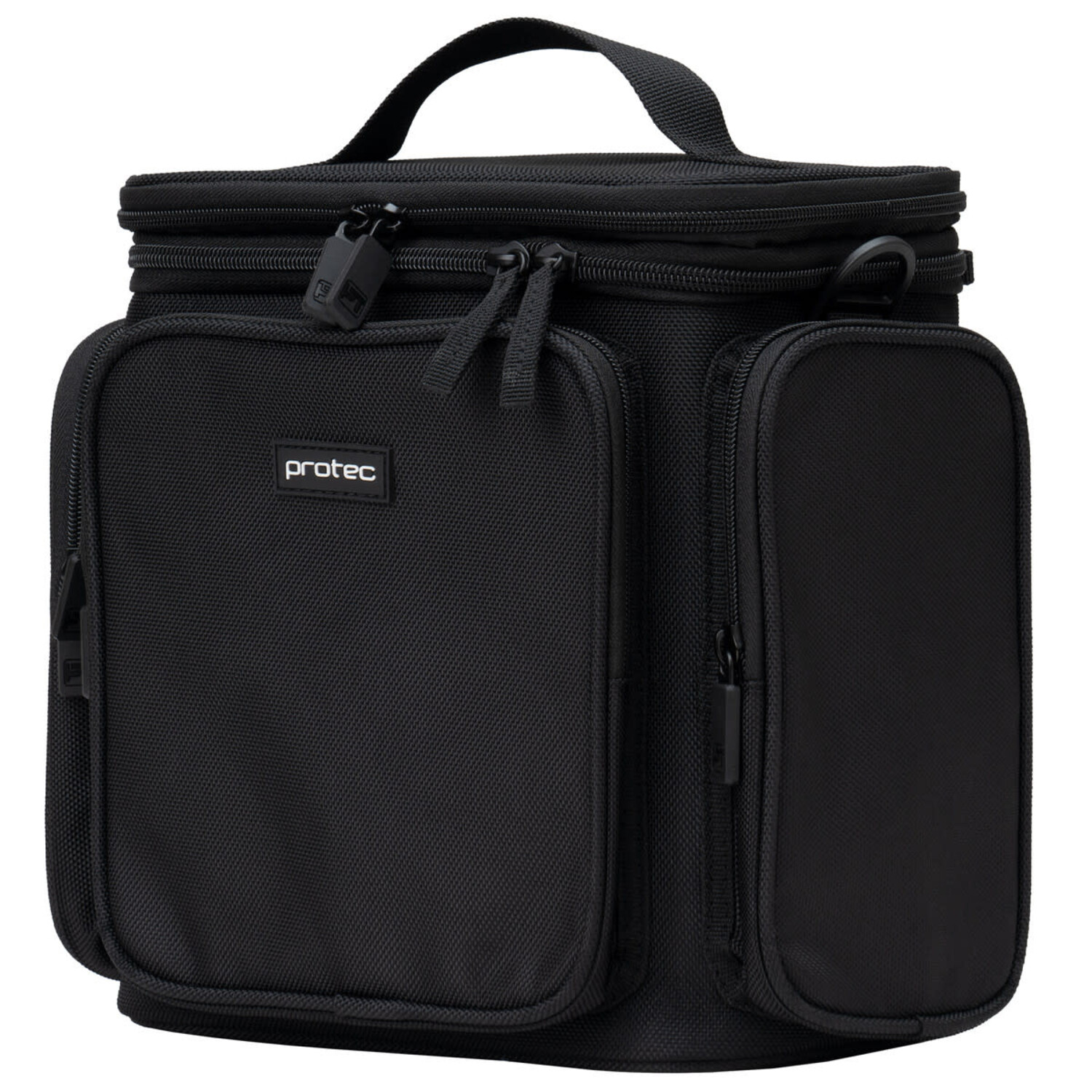 Protec M410 Trumpet Double Mute Bag, Modular Wall & Mute Holder