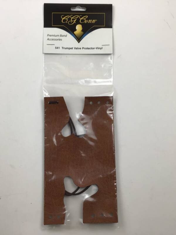 Conn-Selmer Simulated brown leather, Lace Trumpet Valve Protector