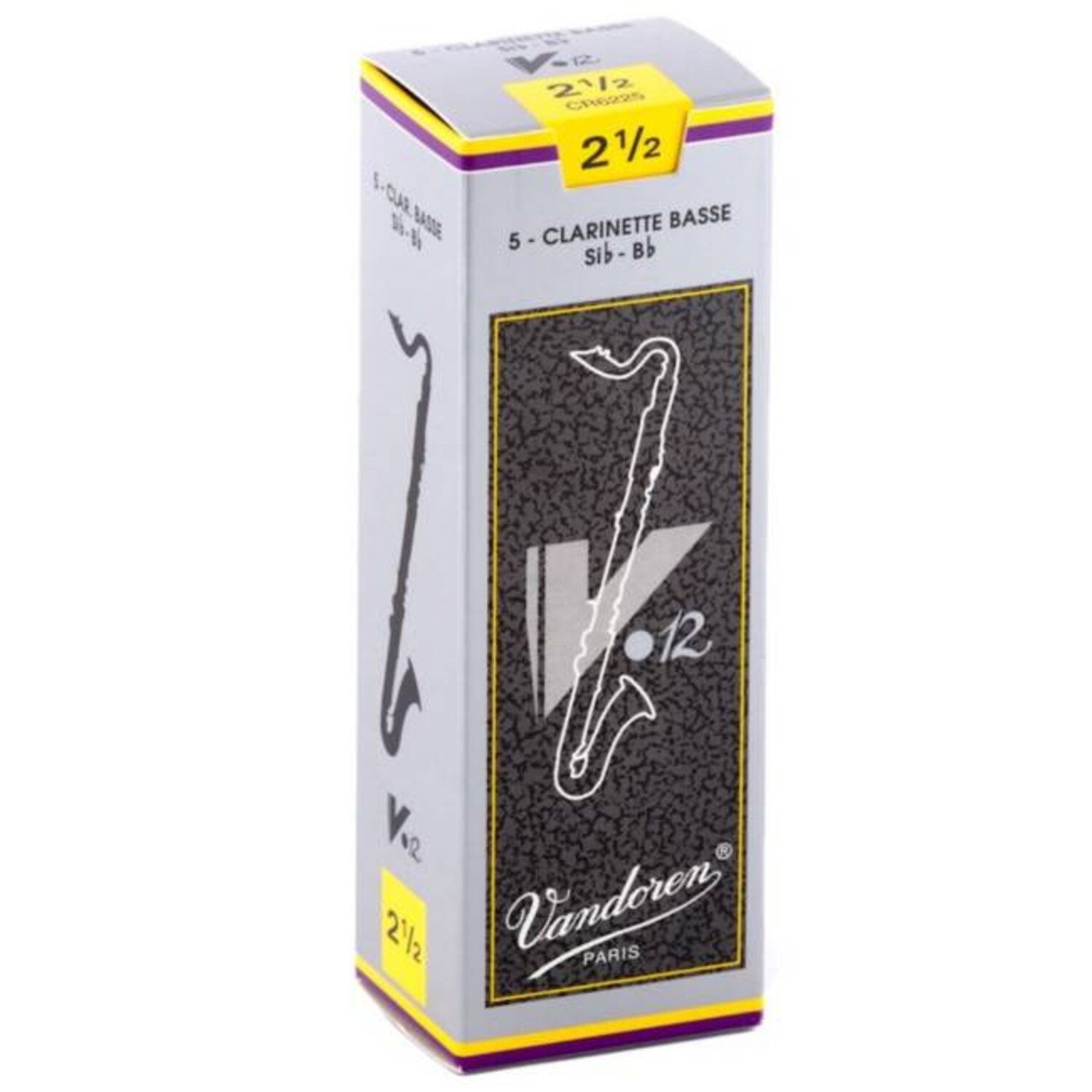 Vandoren Bass Clarinet V12 Reeds