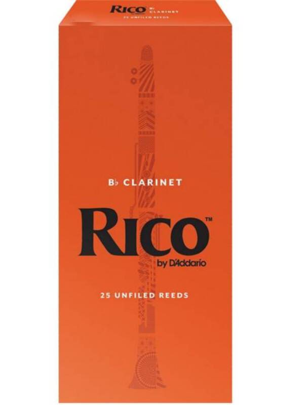 Rico Bb Clarinet Reeds Box of 25