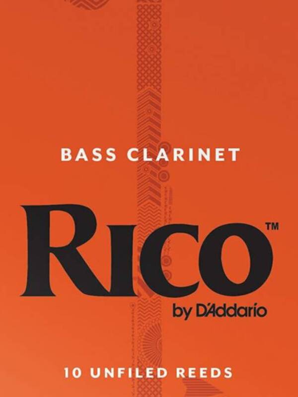 Rico Bass Clarinet Reeds, Box of 10