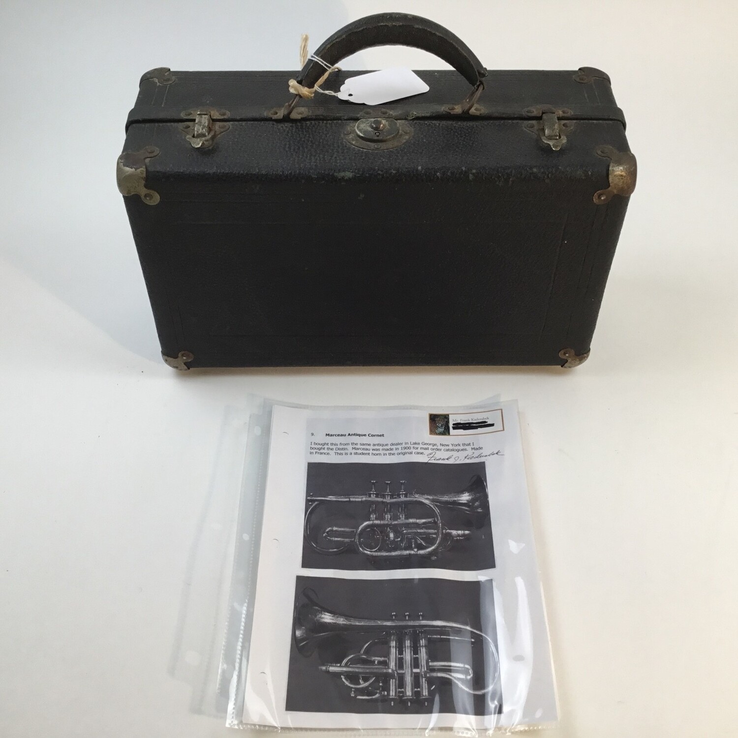 Used Marceau Antique Bb Cornet Kaderabek Collection (20827) - Image 4