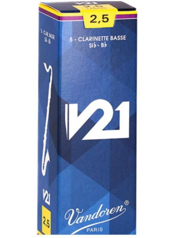Vandoren Bass Clarinet V21 Reeds