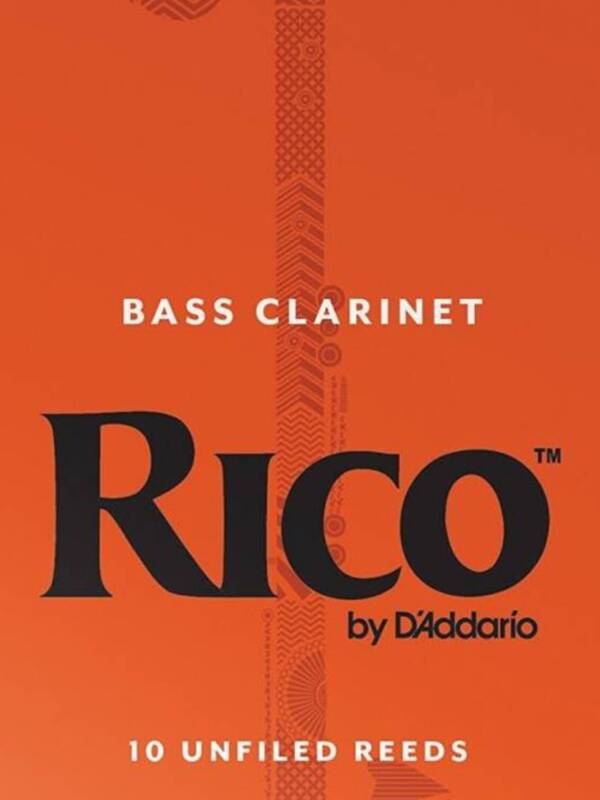 Rico Bass Clarinet Reeds Pack of 25