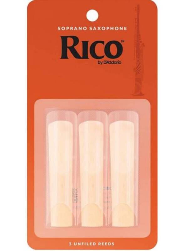 Rico Soprano Sax Reeds Pack of 3