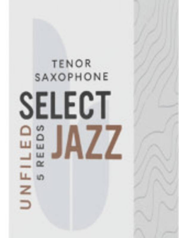 D'Addario Organic Select Jazz Unfiled Tenor Saxophone Reeds