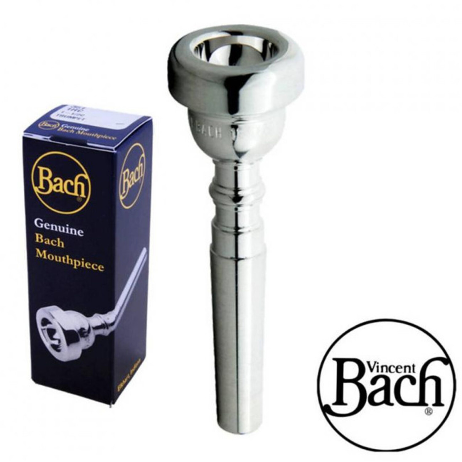Bach Standard Trumpet Mouthpiece - Image 8