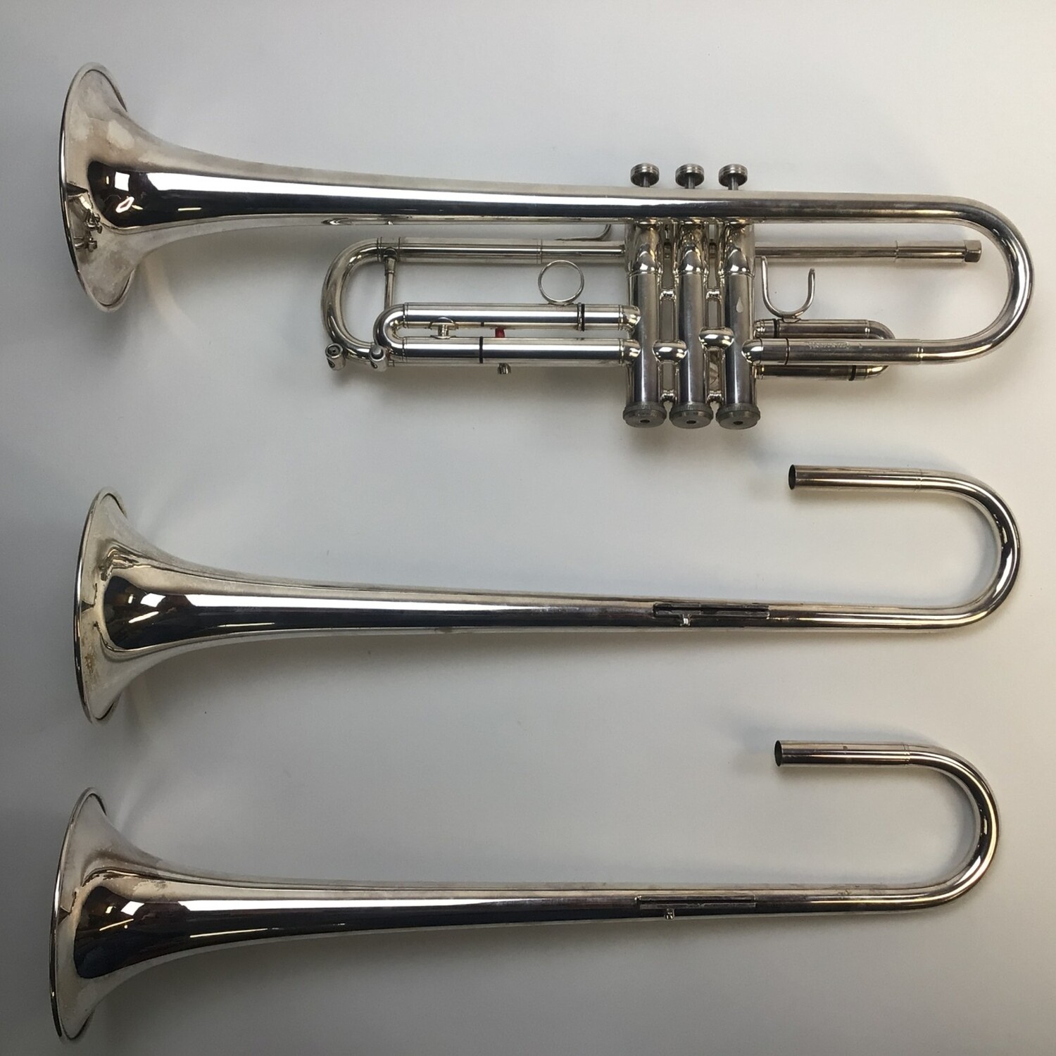 Used Warburton Bb Trumpet (Includes 3 Bells) (SN: 014) - Image 3