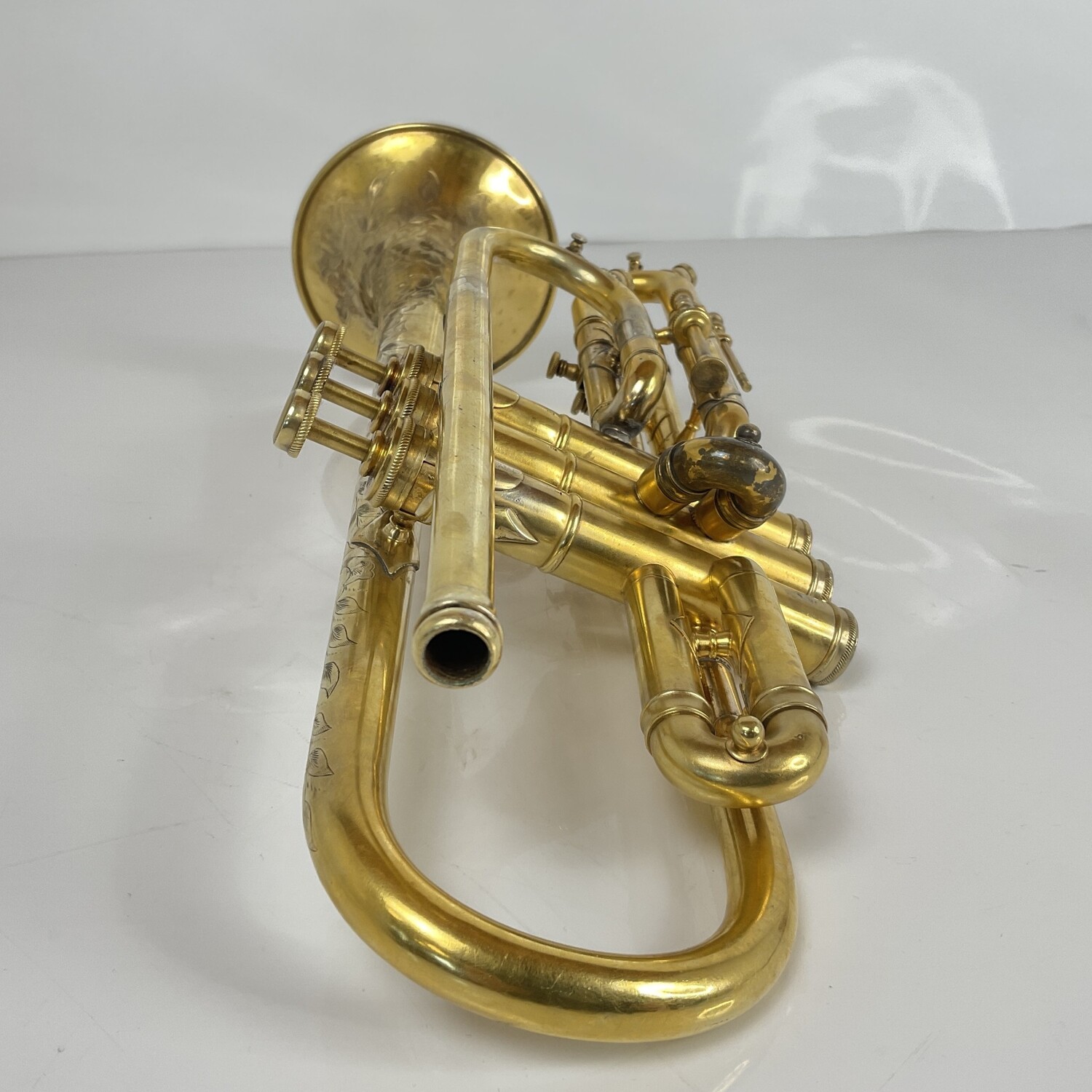 Used Holton Revelation Bb/A Cornet, Gold Plate (SN: 29487) - Image 2