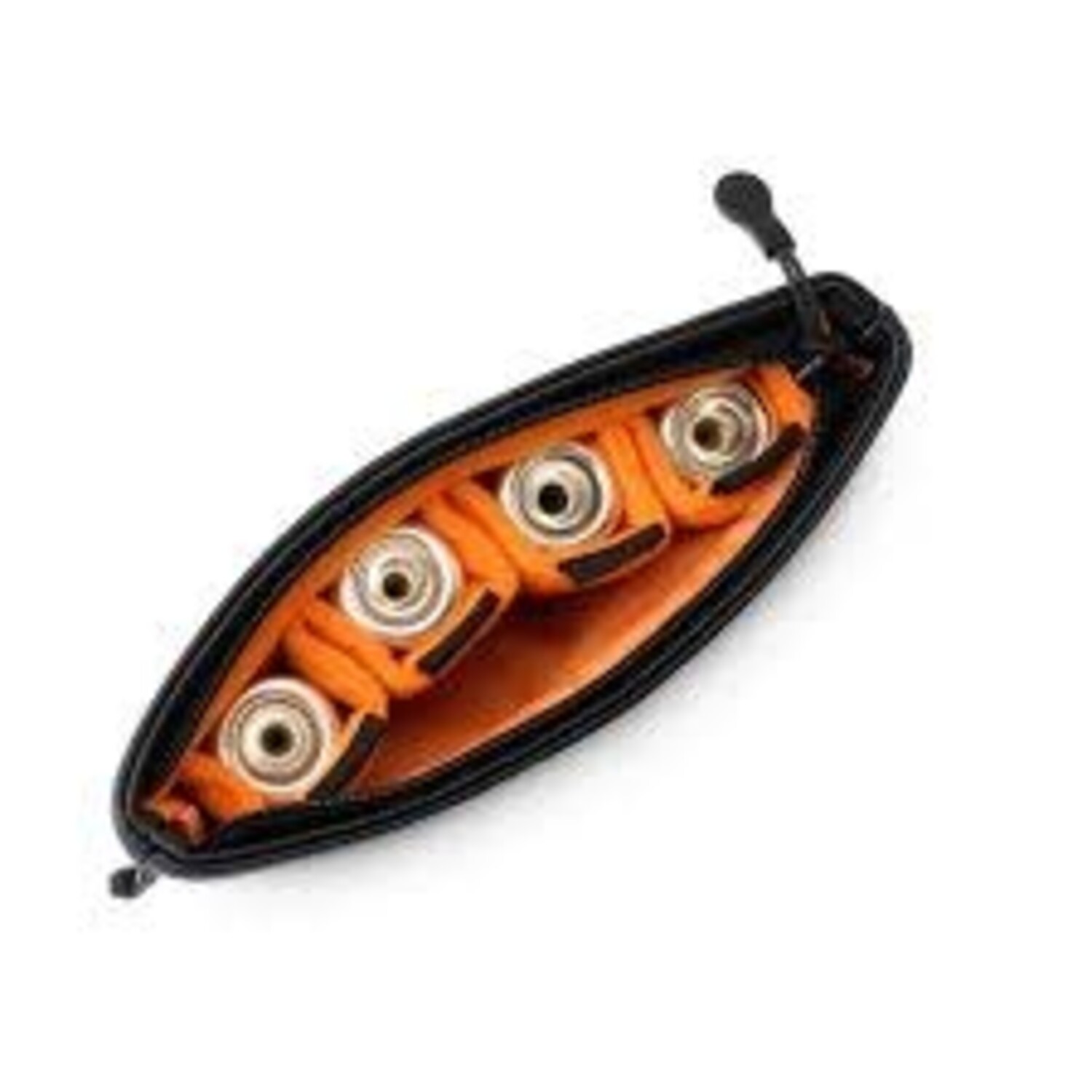 ProTec A215 4-Piece Slim Leatherette Trumpet Mouthpiece Pouch, Black