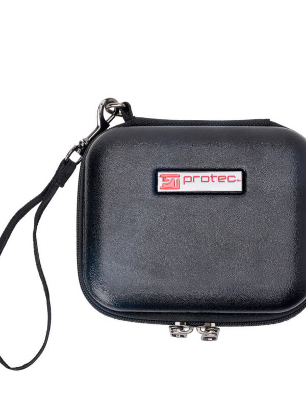 Protec BM221 Trumpet Mouthpiece Case - Micro Zip, 4-Piece Black