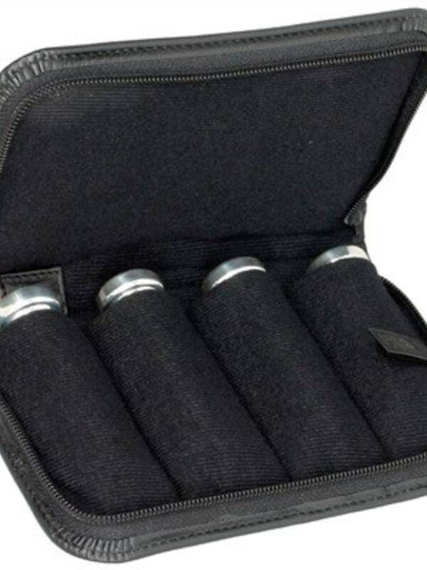 Protec L221 Trumpet / Small Brass Mouthpiece Leather Pouch (4 Piece)