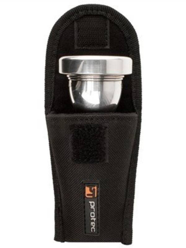 Protec A205 Tuba Mouthpiece Pouch Nylon/Velcro Closure Black