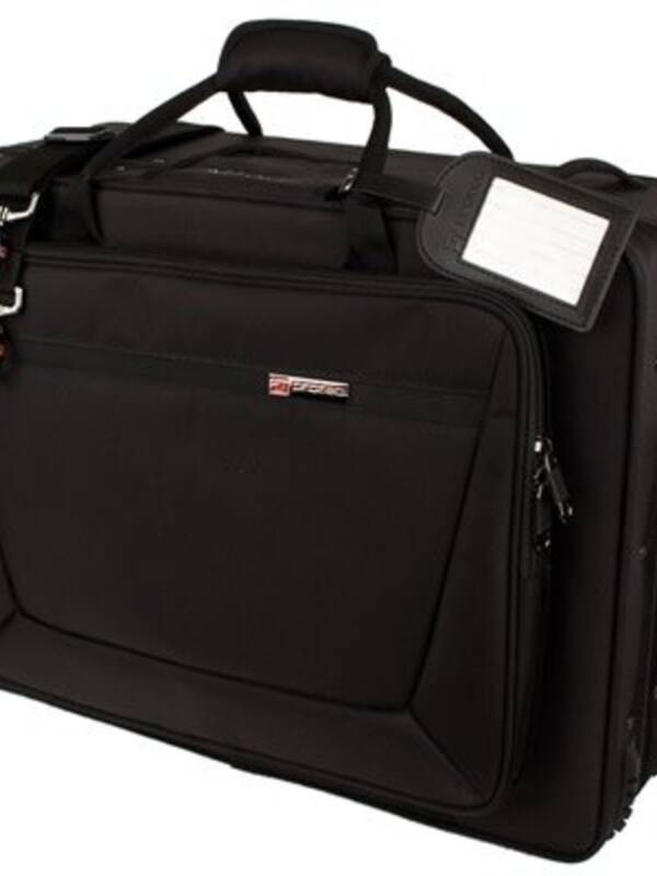 Protec PB301F Trumpet/Flugelhorn Combo Pro Pac Case Black