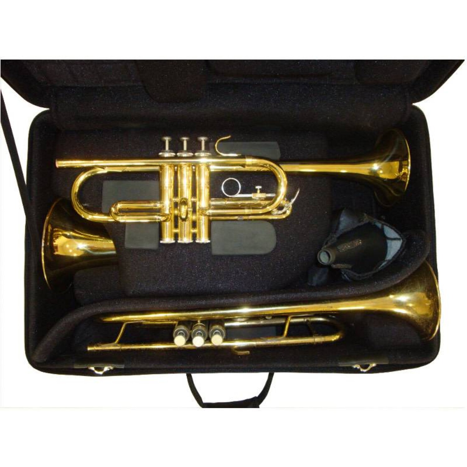 Marcus Bonna Triple Case for 2 Trumpets and 1 Flugelhorn - Image 2