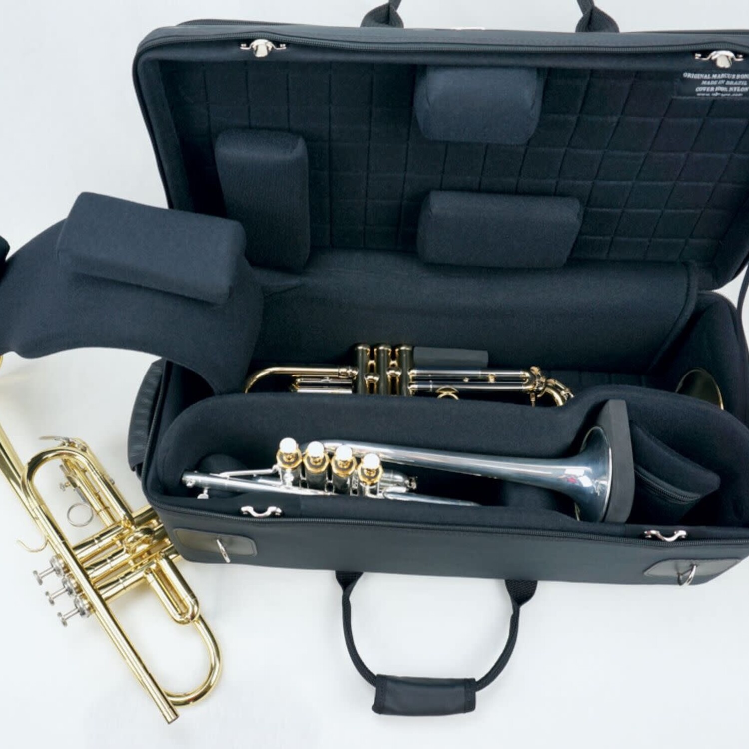 Marcus Bonna Compact Case for 3 Trumpets- Black - Image 3