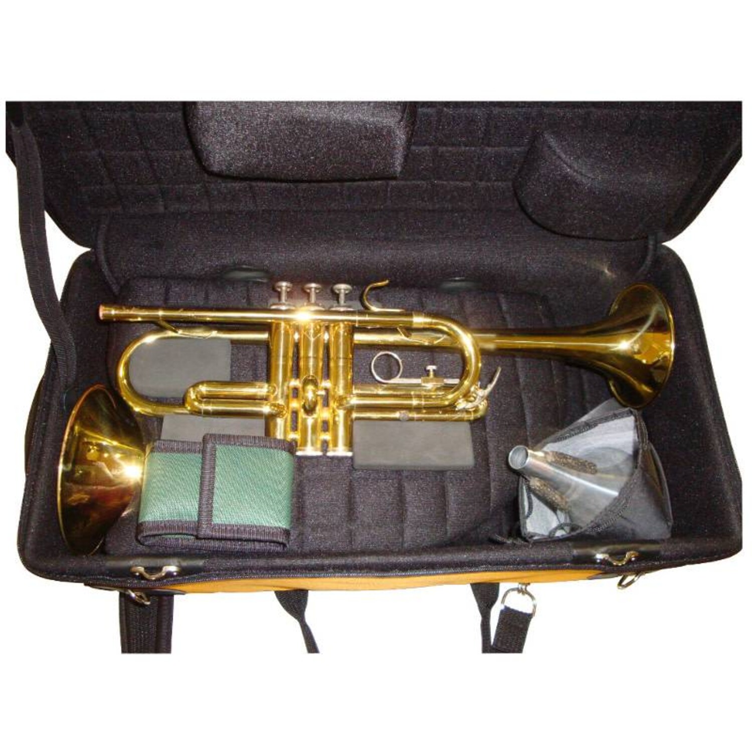 Marcus Bonna Trumpet and Flugel Case- Black - Image 3