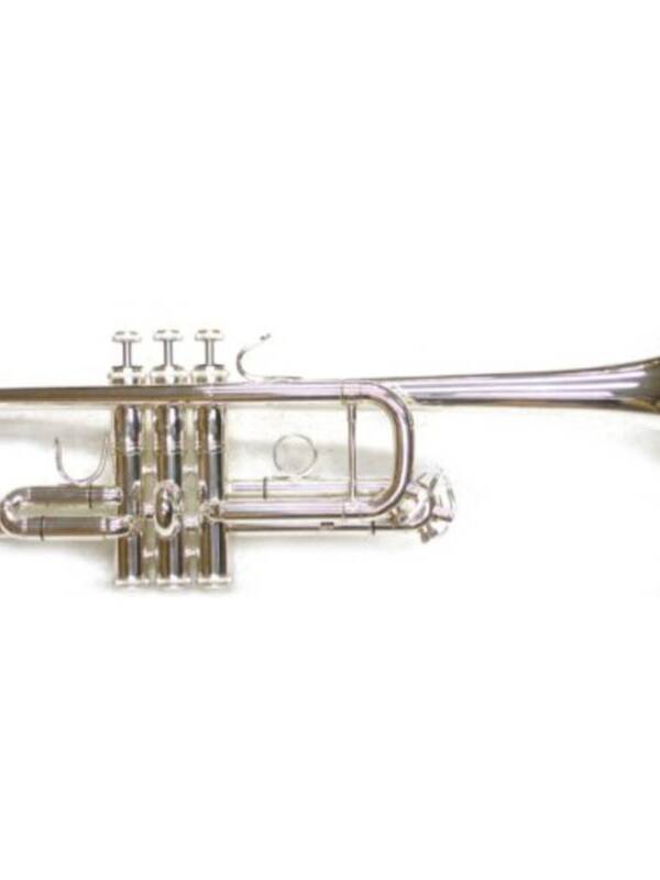 Dillon C Trumpet Silver Plate