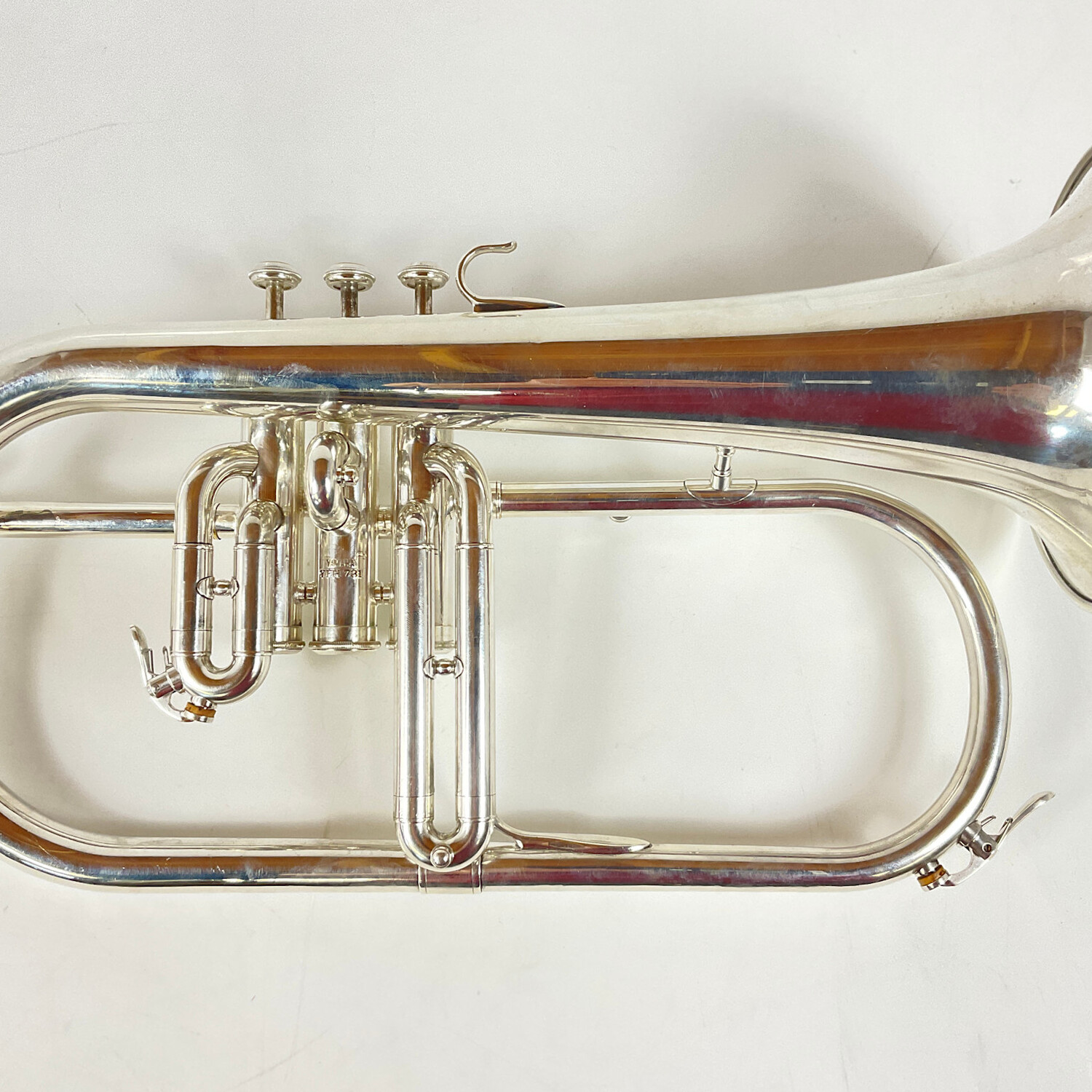 Used Yamaha YFH-731S Bb Flugelhorn (SN: 000561) - Image 3
