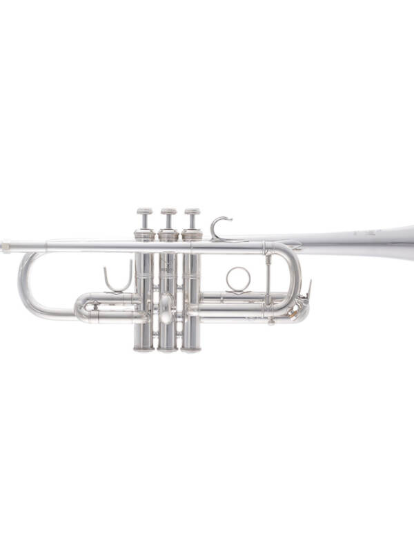 Bach C190SL229C Stradivarius Trumpet in C, Silver Plate