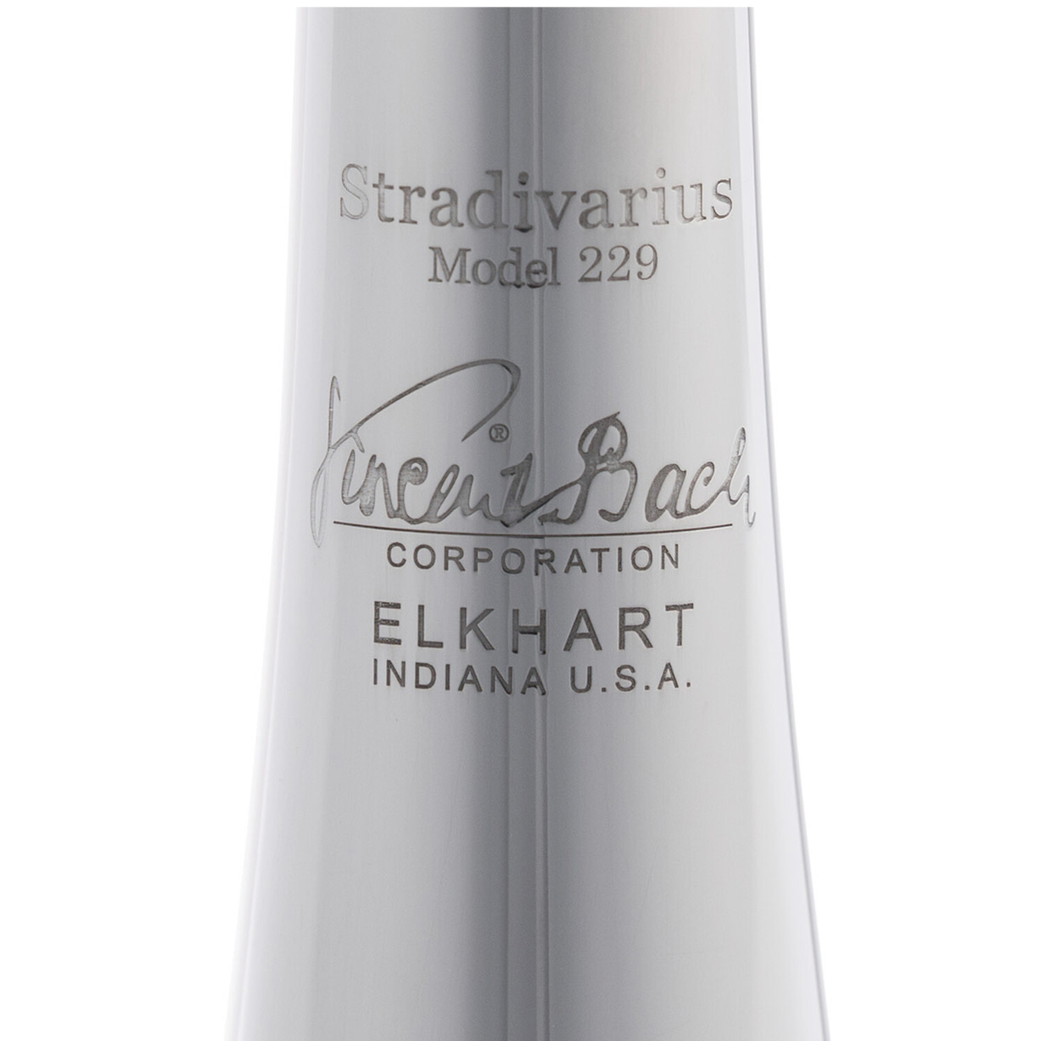 Bach Stradivarius Trumpet in C, Silver Plate C190SL229 - Image 4