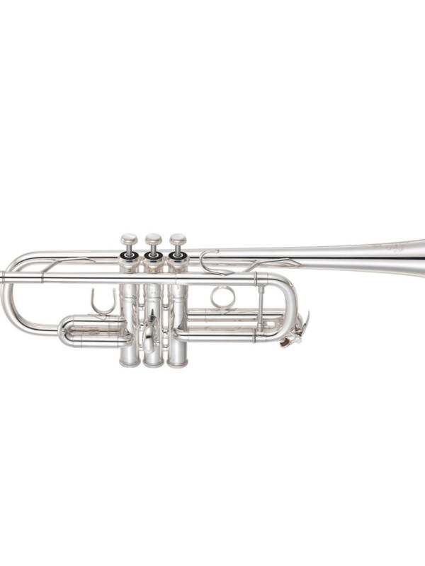 Yamaha Xeno Artist Model ""BR NY"" C Trumpet, Silver Plate