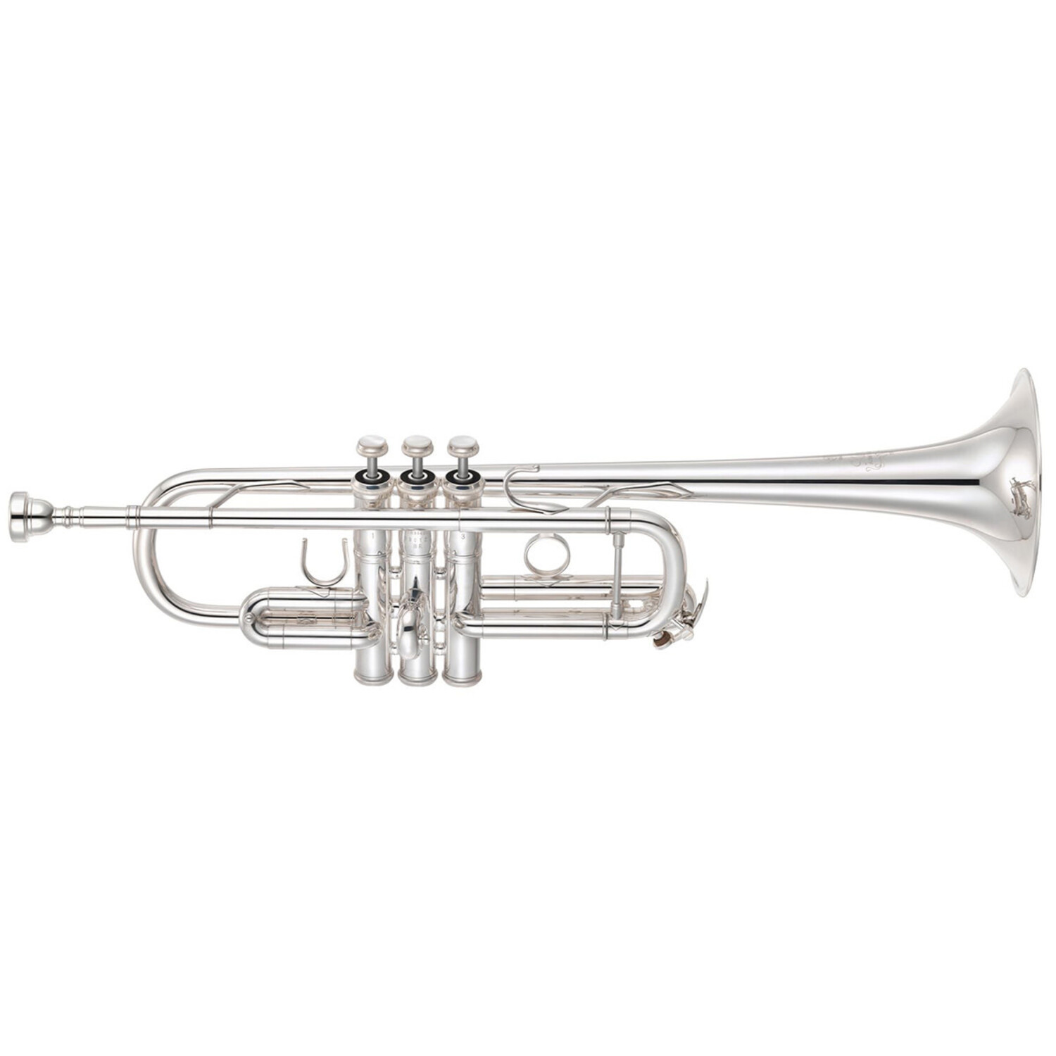 Yamaha Xeno Artist Model ""BR NY"" C Trumpet, Silver Plate