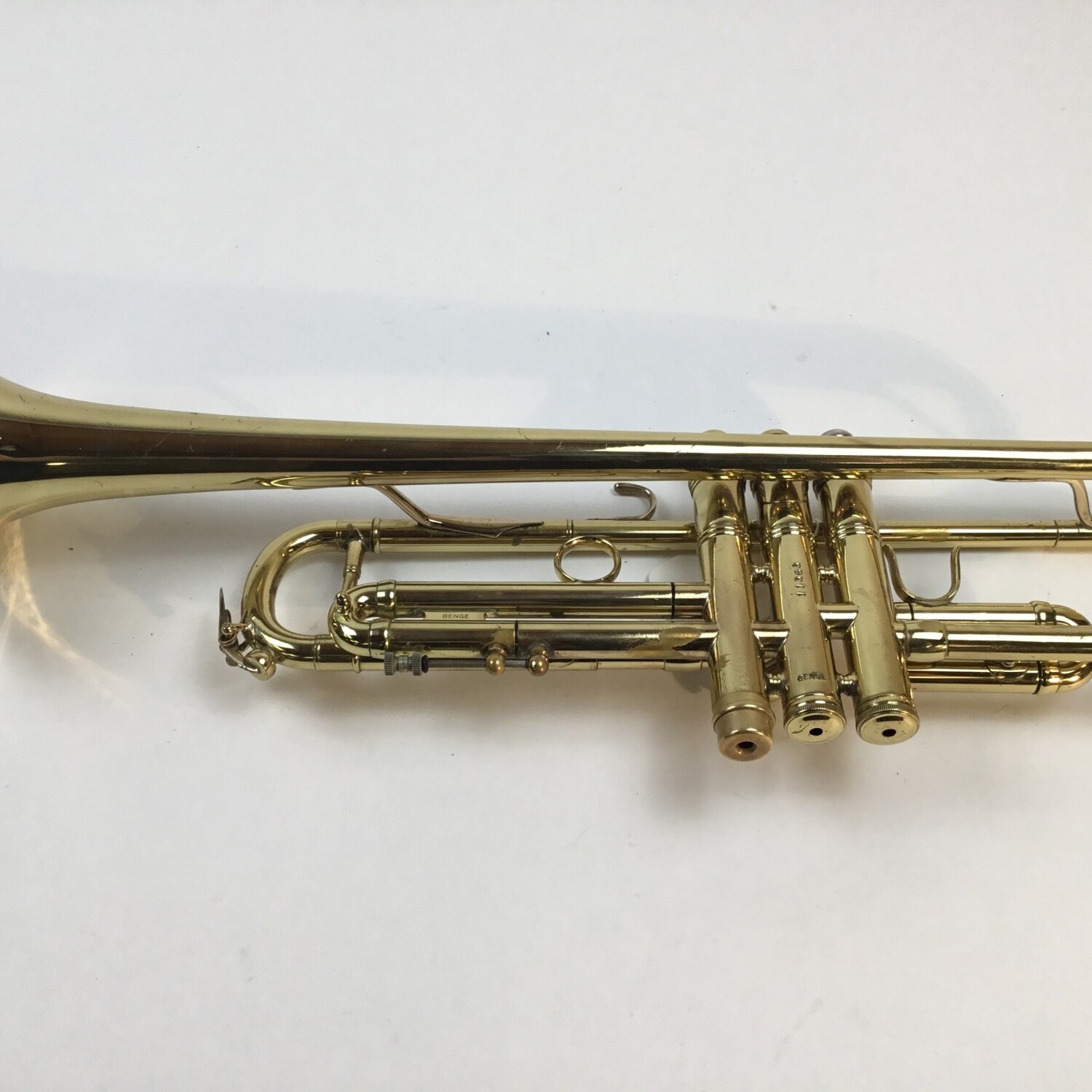 Used LA Benge 2X Bb Trumpet (SN: 11363) - Image 3