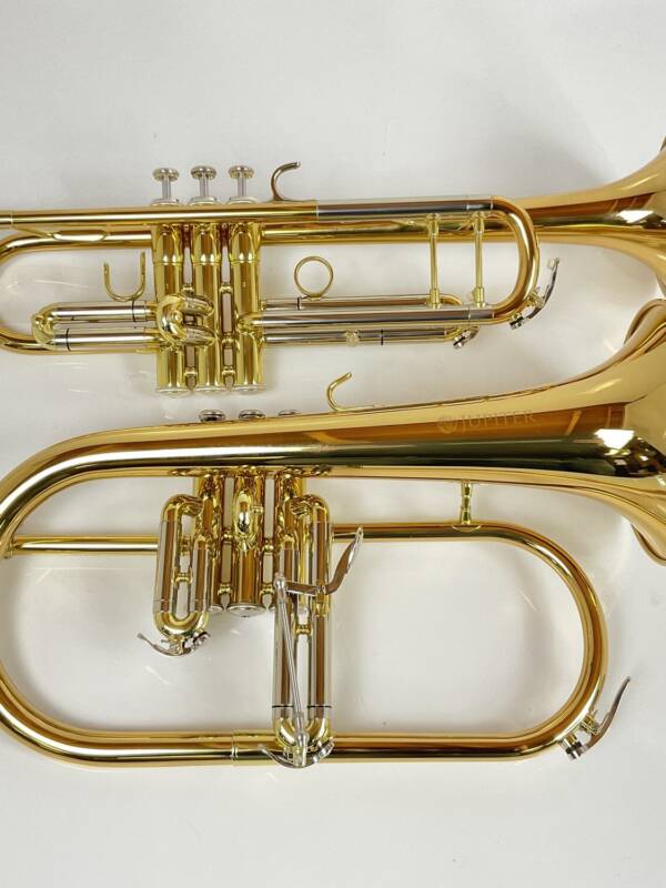 *Special Promotion* Demo Jupiter JTR1110R Bb Trumpet and Jupiter JFH1100 Bb Flugelhorn Combo