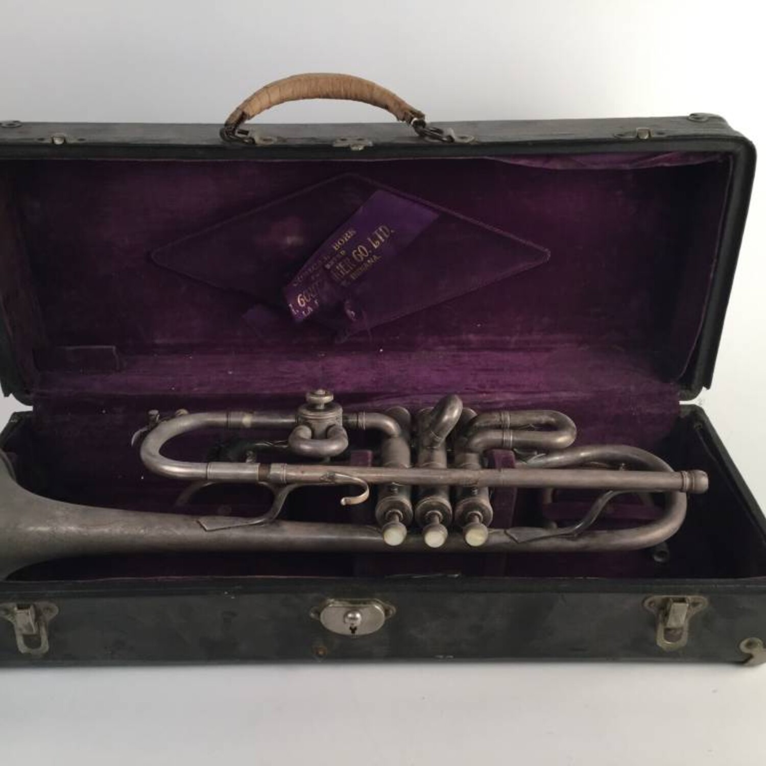 Used Couturier Conical Bore Bb/A Trumpet (SN: 1282)