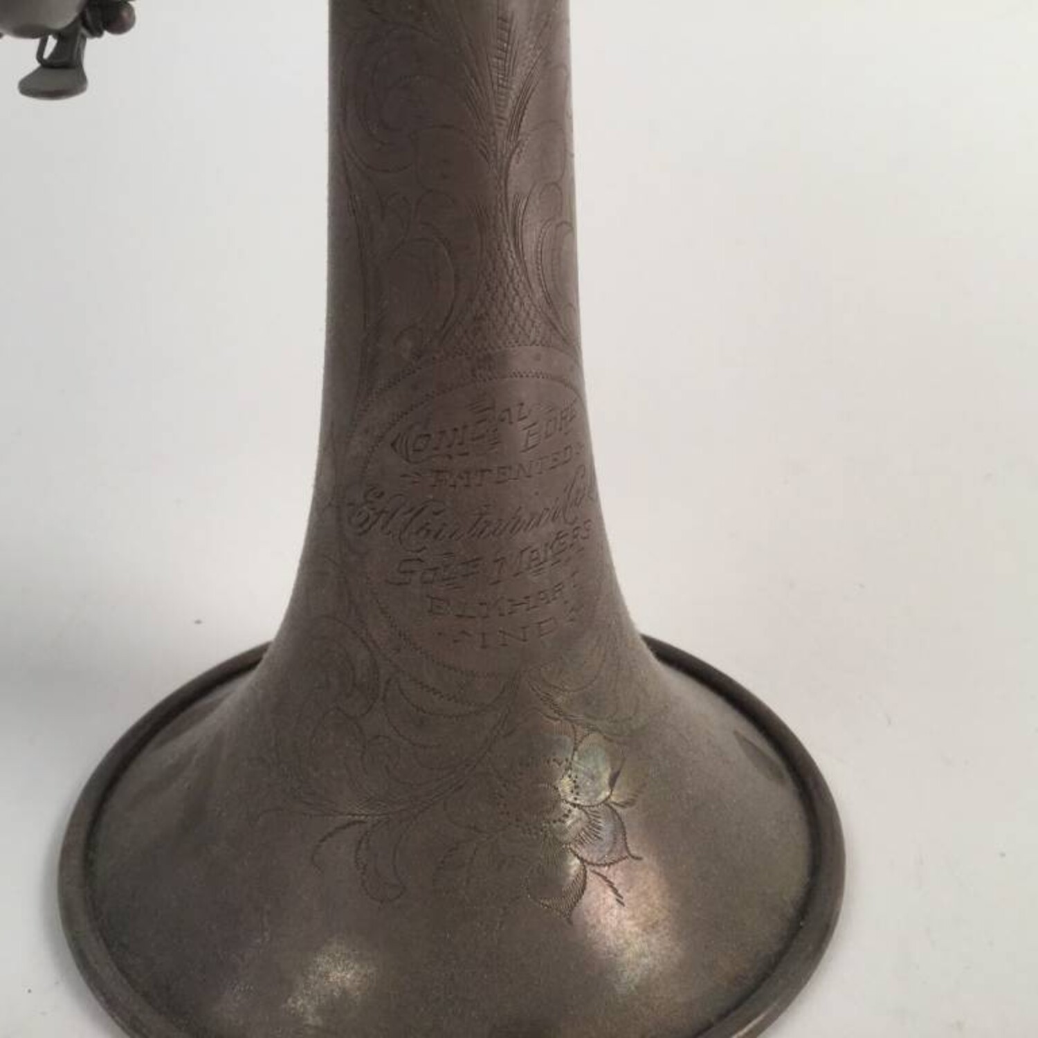 Used Couturier Conical Bore Bb/A Trumpet (SN: 1282) - Image 4