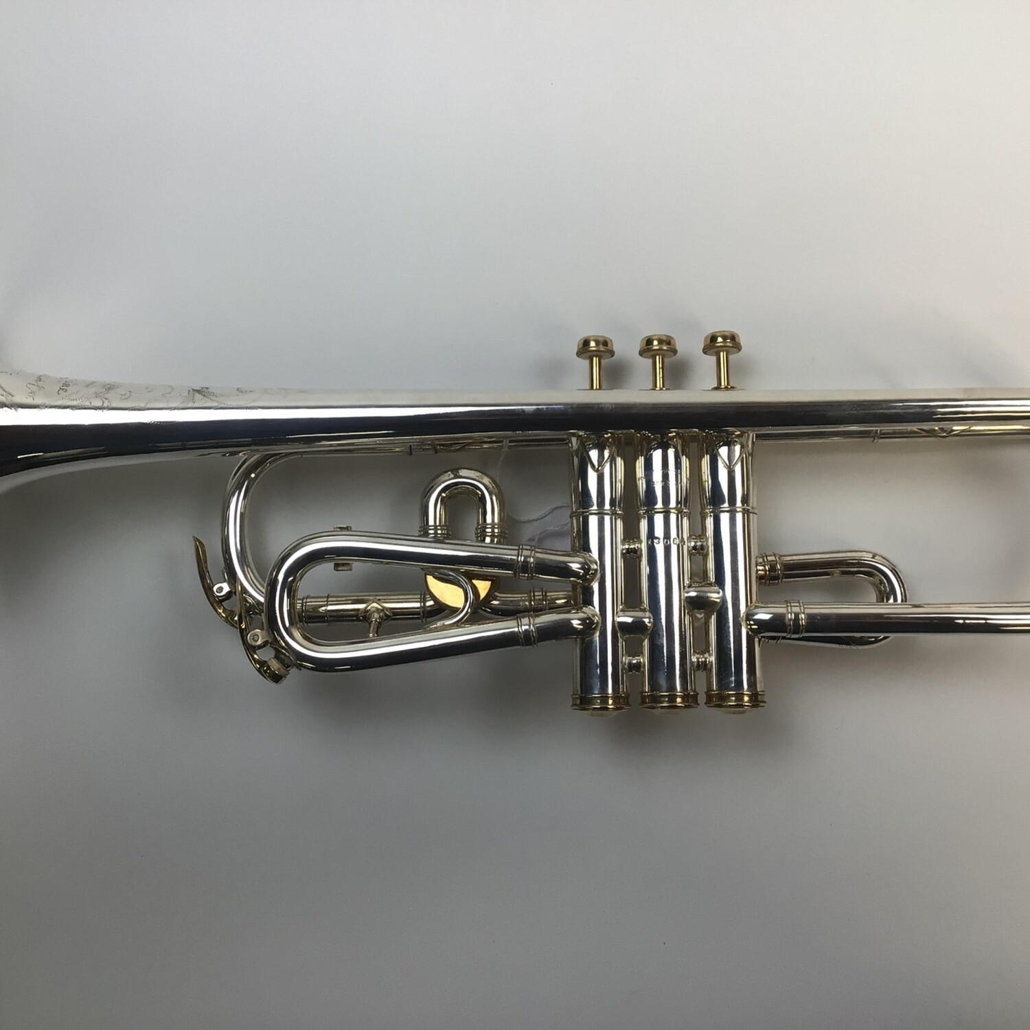 Used E.A. Couturier Conical Bore Bb/A Trumpet (SN: 13064) - Image 3