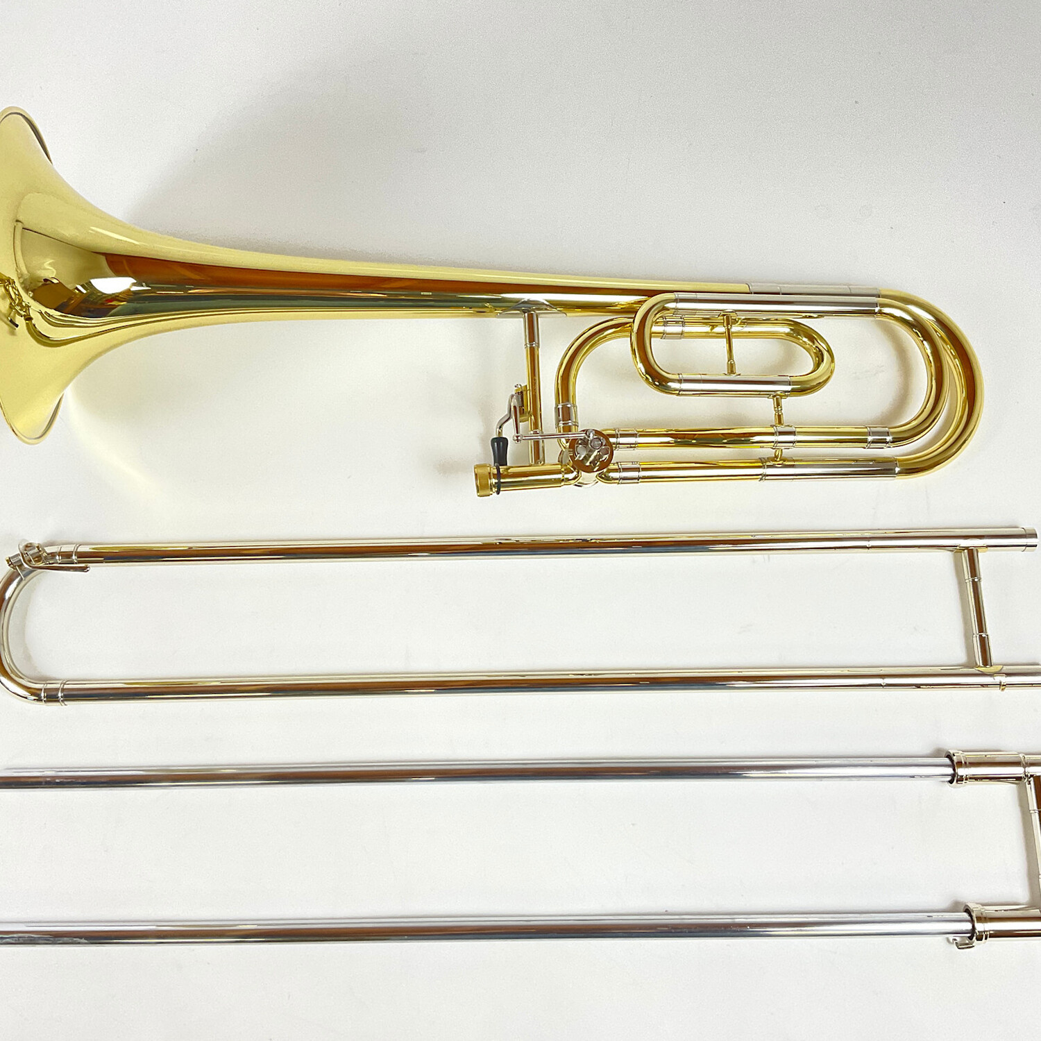 Demo Dillon Bb/F Tenor Trombone, Yellow Brass Bell (SN: 432852) - Image 3