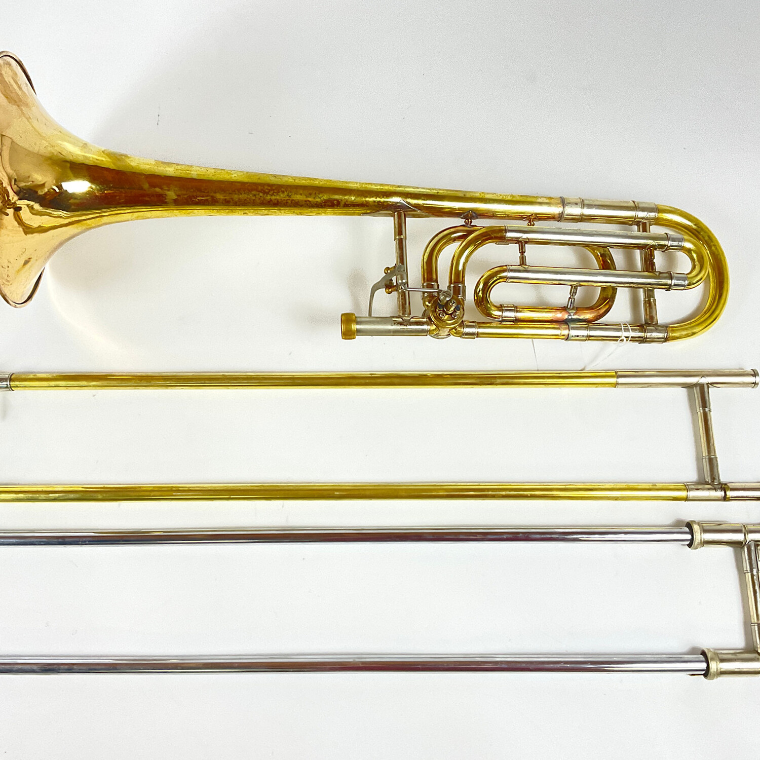 Used Bach 42B Bb/F Tenor Trombone (SN: 74113) - Image 3