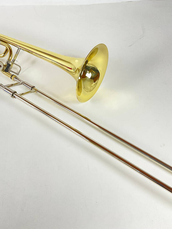 Demo Dillon Bb/F Tenor Trombone, Yellow Brass Bell (SN: 432844)