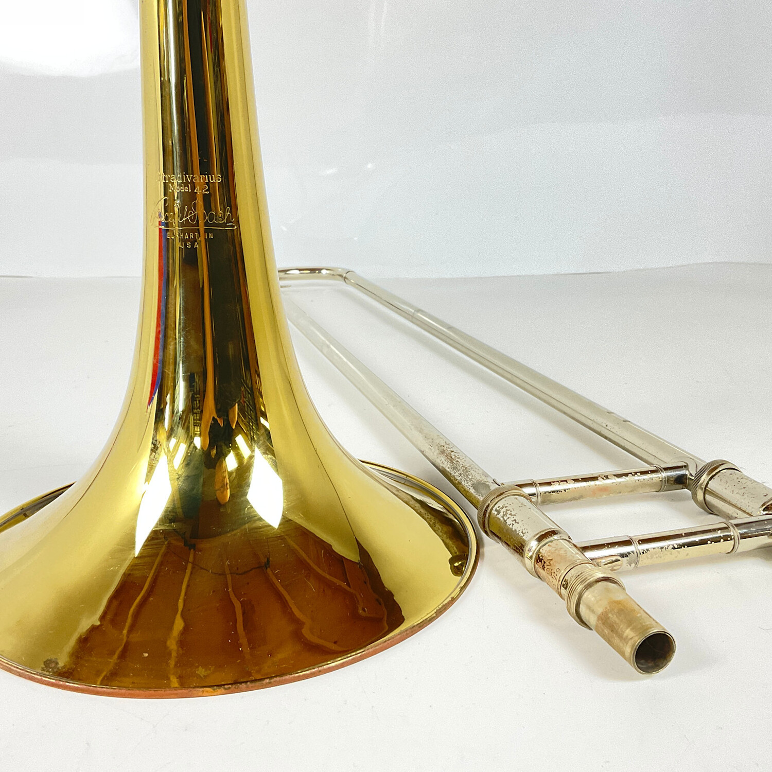 Used Bach LT42B Bb/F Tenor Trombone (SN: 67378) - Image 2