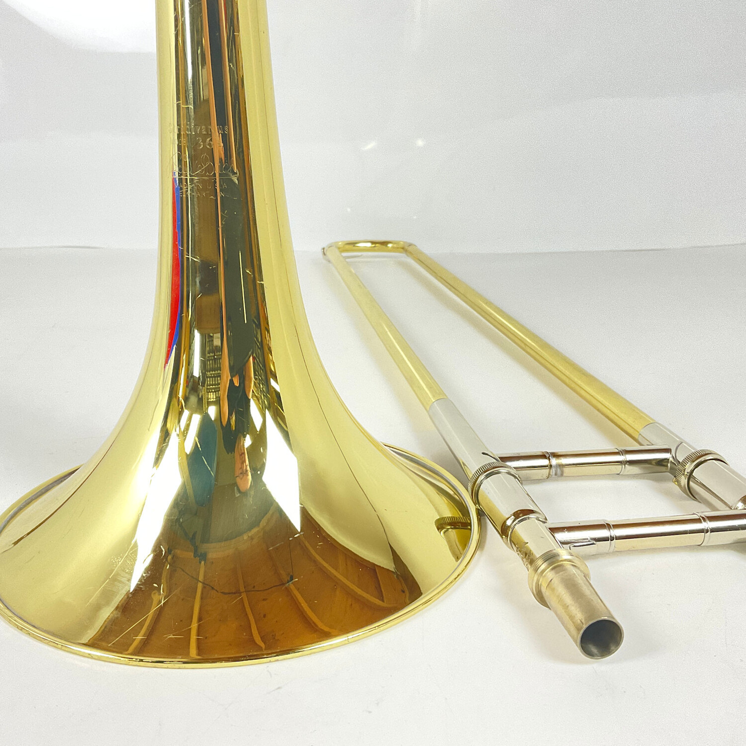 Used Bach 36B Bb/F Tenor Trombone (SN: 223191) - Image 2