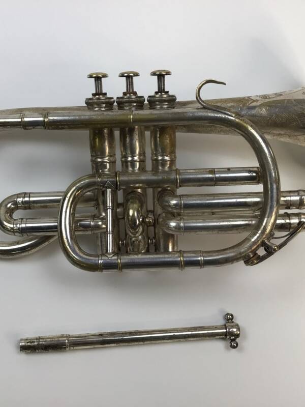 Used Besson Breveté Bb/A Cornet (SN: 27260)