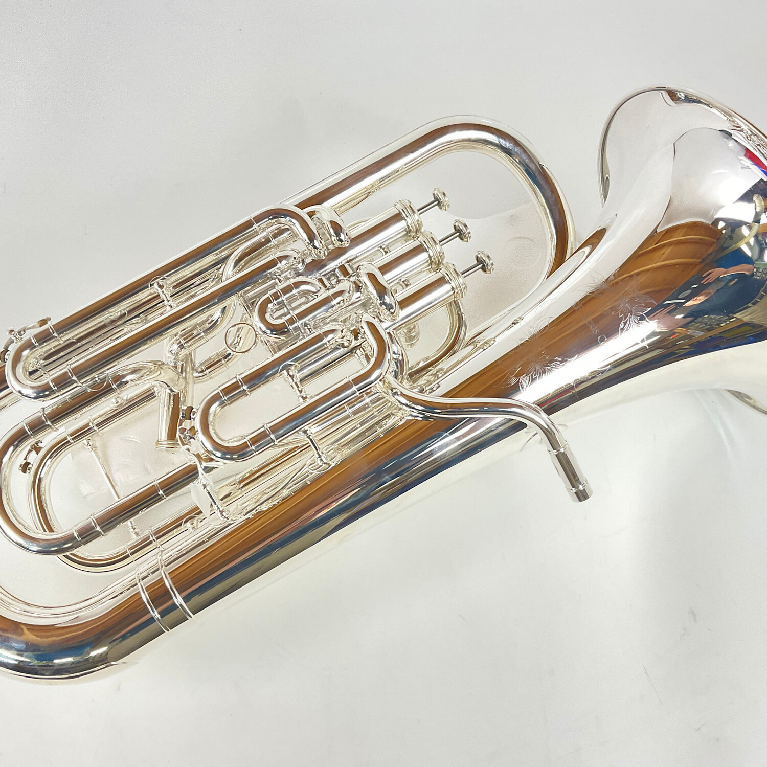Demo S. E. Shires Q40S Large Shank Euphonium (SN: Q9688)