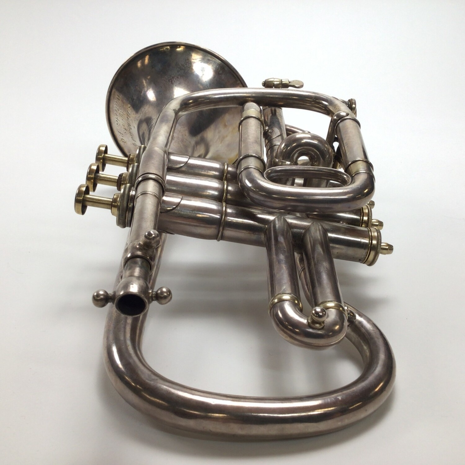 Used Courtois & Mille Bb Cornet (SN: 17674) - Image 2