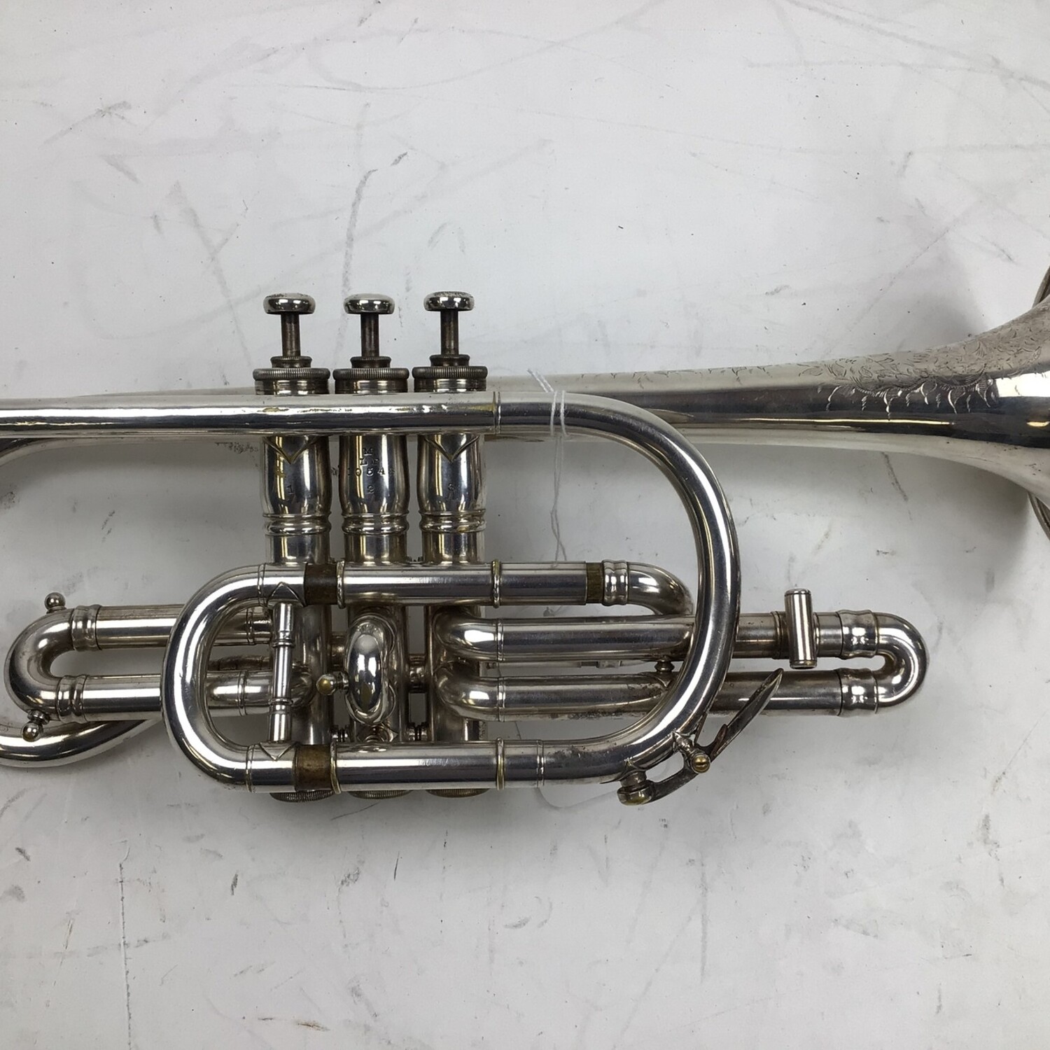 Used Keefer Bb Cornet (SN: 10543)